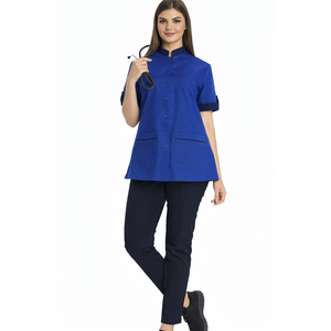 Uniforme de Enfermera Cómodo de Felpa para Hospital, Uniforme de Enfermería al por Mayor para Hospital, Salón de Belleza, Conjuntos de Uniformes Unisex con Logotipo Personalizado - Product Image 2