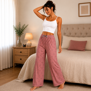 Pantalones Casuales para Mujer, Hechos en Turquía, Ropa de Dormir de Viscosa - Product Image 3