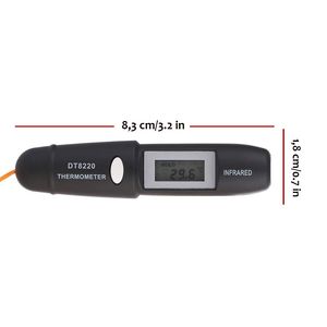 Termómetro Infrarrojo Tipo Pluma AEK-Tech DT8220 Negro para Cocina y Uso en Exteriores - Product Image 4