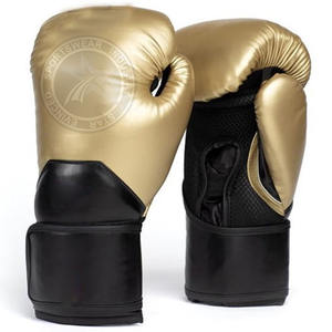 Guantes de boxeo de entrenamiento de perforación profesional de 14OZ con logotipo personalizado para cierre Equipo de boxeo de cuero artificial de alta calidad - Product Image 6