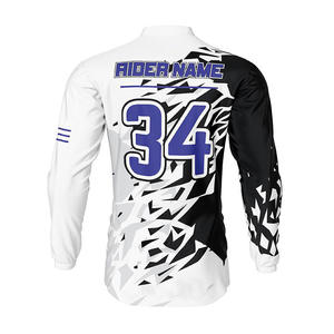 Combinaison de course unisexe en jersey imprimé respirant pour motocross MX Combos de protection uniforme de vélo de terre taille plus pour vêtements de sport XL - Product Image 2