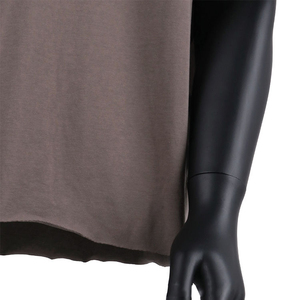 เสื้อยืดแขนกุดทรงโอเวอร์ไซส์แบบสั่งทำพิเศษสำหรับผู้ชาย ขอบดิบ ผ้าฝ้าย เสื้อกล้ามลำลองทรงโอเวอร์ไซส์ - Product Image 4