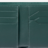 Portefeuille court unisexe en cuir véritable de luxe, motif alligator, fermeture ouverte, doublure en nylon, fonction antivol, qualité supérieure