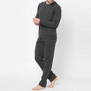 2025 grande taille respirant survêtement Joggers 100% coton hiver survêtements pour hommes-couleur unie en gros prix raisonnable - Product Image 3