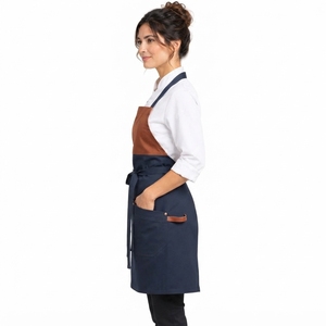 Tablier de Chef Moderne pour Femme, Vêtement de Travail de Cuisine, Conception Personnalisée, Tissu Respirant, Bretelles Réglables, Ajustement Confortable, Tenue de Restaurant - Product Image 6