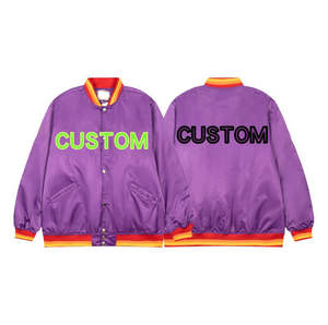 Chaqueta de Satén Morada para Hombre, Chaquetas 2026, Chaquetas 2025, Chaquetas Personalizadas, Chaquetas Escolares, Chaquetas de Fiesta, Chaquetas de Moda de Nueva Tendencia - Product Image 1