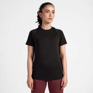 เสื้อยืดออกกำลังกาย Stride Fitness Apparel สีดำ - Product Image 2