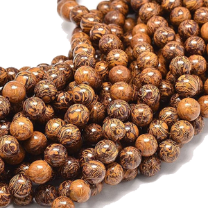 Collar de Cristal Natural, Cuentas de Jaspe Mariam Lisas, Piedra Roja Pulida, Joyería, Hilo Suelto, Mayorista de Piedras Preciosas para Sanación - Product Image 6