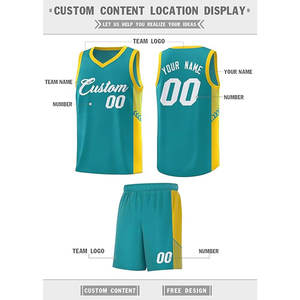 Personalizado de alta calidad de secado rápido de malla transpirable de transferencia de sublimación de impresión de talla grande frente ropa de baloncesto hombres adultos - Product Image 3