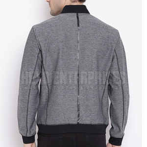 En stock Blouson aviateur pour homme fabriqué au Pakistan Tenue décontractée avec col montant et capuche Tissu léger à bas prix - Product Image 3