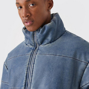 Veste matelassée pour homme, coupe ajustée, chaude, légère, isolée, décontractée, pour usage quotidien, commande en gros - Product Image 3
