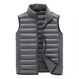 Gilet matelassé sans manches décontracté pour homme, imperméable, service OEM, vêtements d'extérieur personnalisables, haute qualité - Product Image 4