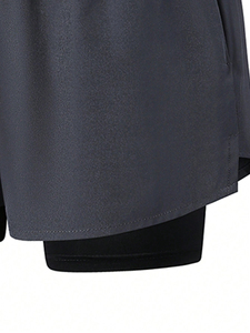 Personnalisé décontracté extérieur imperméable hommes athlétique double couche court natation Shorts de plage Bermuda chino bermuda de golf - Product Image 6