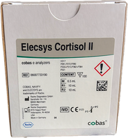 06687733190 Roche Diagnostics GmbH Elecsys Cortisol Reactivos de Alta Pureza 99.99% Incl. CalSet GRATIS por cada 10 Unidades CAS 26172-54-3