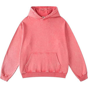 Sudadera con capucha de lavado ácido personalizada a la moda para hombres, ropa de calle Vintage de gran tamaño, suéter a granel, sudaderas con capucha, proveedor de fábrica de ropa - Product Image 1