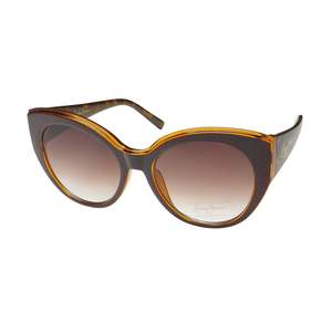 Occhiali da Sole Sean John SJS2034Ce Cat Eye con Lenti Polarizzate TAC Sfumate, Montatura Rossa e Oro, Comodi e Classici, Stile Celebrità - Product Image 1