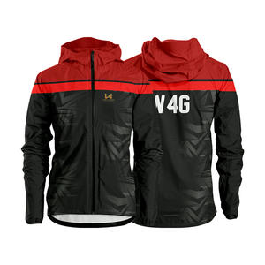 Vestes coupe-vent unisexes personnalisées imperméables respirantes de haute qualité 100% nylon fabriquées directement en usine en gros - Product Image 6