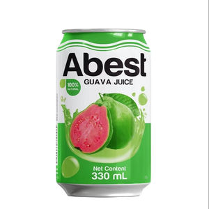 Boisson fraîche de jus de goyave d'Abest dans des boîtes de 330ml avec le meilleur de l'ODM d'OEM vietnamien de boissons non alcoolisées - Product Image 1