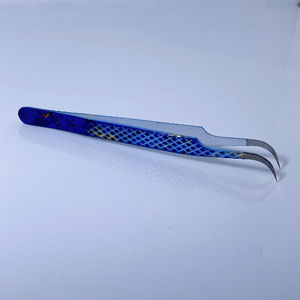 Tweezers for Eyelash Lash Extension Heart <b>Pink</b> Tweezer Custom Logo Accessories <b>Tool</b> Eyelash Tweezers Steel <b>Box</b> Stainless Finish - Product Image 2