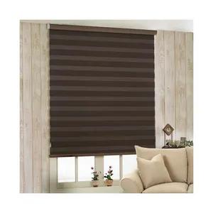 Anti Uv blackout fabric sunshade manual roller curtain blinds