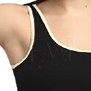 เสื้อกล้ามออกกำลังกายสำหรับผู้หญิงเสื้อกล้ามลำลองผ้าคอตตอน100% พิมพ์โลโก้ตามสั่ง - Product Image 6