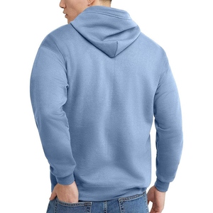 Classic Men Full Zip Up <b>Hoodie</b> Cotton Blended High Quality Custom Made Latest OEM Wholesale Pullover Streetwear <b>Hoodie</b> - Product Image 2