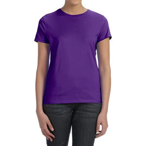 Camisetas Gráficas Casuales de Talla Grande para Mujer al por Mayor, Corte Regular, 100% Poliéster, Secado Rápido, Ecológicas, Transpirables, de Verano - Product Image 1