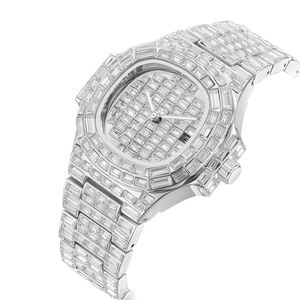 Nouvelle montre mécanique de dernière conception pour hommes avec diamants Vvs Clarity en diamant Moissanite pour une véritable sensation de luxe - Product Image 4