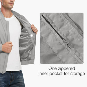 High Street Custom Made Bomber Jacket pour hommes Produit le plus vendu Meilleur tissu Vêtements d'extérieur Hommes Bomber Jackets - Product Image 3