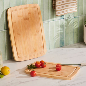 Ustensiles de cuisine planche à découper naturelle ensemble bambou petites et grandes planches à découper en bambou top vente cutboard blocs de boucher - Product Image 5