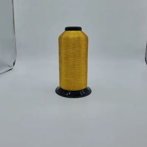 Premium SHREE VIDHATA JARI <b>Metallic</b> Zari Thread 110D for Textile Manufacturers 4271 Durable Shiny Embroidery <b>Yarn</b> Ethnic Wear - Product Image 1