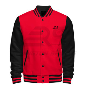 Chaqueta universitaria superventas, chaqueta universitaria personalizada de alta calidad, chaqueta universitaria de color sólido, chaqueta universitaria de moda para hombre - Product Image 1