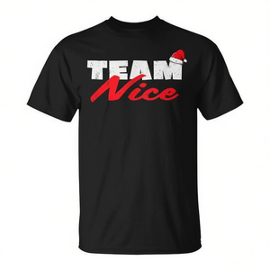 Camiseta del equipo Nice, camiseta a juego para parejas, ropa navideña - Product Image 2