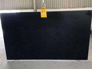 Premium Quality Absolute Black Granite Block <b>Slab</b> Kitchen Bathroom Exterior Polished Honed Sandblasted Antique Surface - Product Image 3