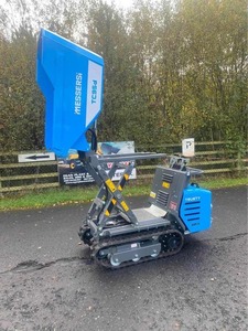 Mini Dumper de Orugas MESSERSI TC95D de 1 Tonelada con Volquete Alto - Product Image 4