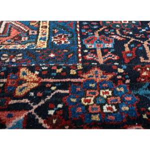 Alfombra de Lana Anudada a Mano Aalam, Diseño de Medallón Rojo Naranja, Kilim Rectangular de 9x12, Abstracta, Hecha a Mano para Adolescentes, para Entrada o Pasillo - Product Image 3