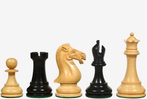 Pièces d'échecs professionnelles Elgin Marble Knight Staunton, en ébène et en bois de laurier, lestées, roi de 4,0 cm, au meilleur prix - Product Image 6