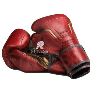 Guantes de Boxeo Personalizados de Cuero de 10OZ 12OZ 14OZ 16OZ para Entrenamiento de Artes Marciales, Cómodos y Profesionales, con Diseño de Logotipo Personalizado RC - Product Image 2