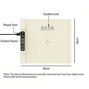 In Stock 45*38*1CM H1 New Product Foldable <b>Silicone</b> Food Warming Tray Electric Food Heating <b>Mat</b> Food Warmer <b>Mat</b> - Product Image 2
