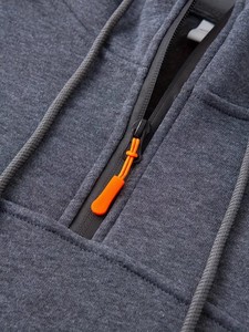 เสื้อฮู้ดมีซิปสำหรับผู้ชาย, เสื้อฮู้ดผู้ชายสีไม่ซ้ำใครน้ำหนักเบาแห้งเร็ว - Product Image 4