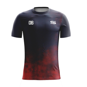 เสื้อสำหรับทุกเพศเสื้อฟุตบอลพิมพ์ลายดิจิตอลหรูหราสำหรับผู้ใหญ่เด็กฤดูร้อนชุดฟุตบอลพร้อมบริการ OEM - Product Image 3