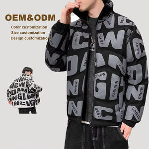 Veste matelassée pour homme, nouvelle conception, vente en gros personnalisée, légère, matelassée, vêtements d'extérieur d'hiver, style streetwear avec sublimation personnalisée - Product Image 4