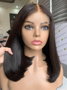 Extensiones de Cabello Humano Vietnamita de Donante, Lisas, con Nudos Blanqueados, Trama Única - Product Image 6