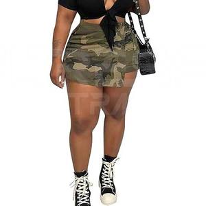 Pantalones cortos Cargo de algodón para mujer, ligeros y transpirables, venta al por mayor, pantalones casuales de cintura media, ropa de calle elegante de diseñador para mujer - Product Image 3