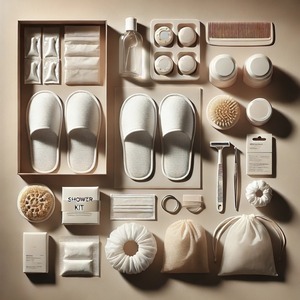 Kit de servicios premium de suministro de restaurante y hotel impreso con logotipo personalizado de alta calidad a la venta en cantidad a granel - Product Image 3