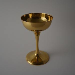 Copa de vino de iglesia de pátina plateada única con tallo adornado artesanal hecho a mano detalle diseñado para uso religioso ceremonial - Product Image 4
