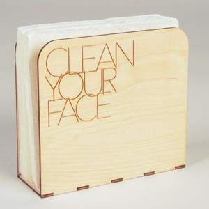 Porte-serviettes en bois classique, accessoire de table élégant pour les cuisines professionnelles, les restaurants et les espaces de travail, en provenance d'Inde - Product Image 1