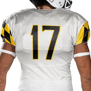 Sublimated Reinforced Stitching Super protection American Football Uniform Modern Vintage-style Bold Color Football Uniform - Product Image 4