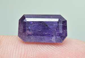 คอลเลกชันพิเศษ 2024Ultimate ใหม่เรืองแสงเหลี่ยมเพชรสกาโปลิตสีม่วงเหลี่ยมเพชร 3 กะรัตพร้อมส่งอัญมณีโดยตรงจากอินเดีย - Product Image 4