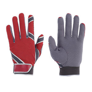 Gants de frappe en cuir véritable de dernière génération en gros, gants de baseball respirants, gants de frappe de softball avec logo personnalisé - Product Image 1